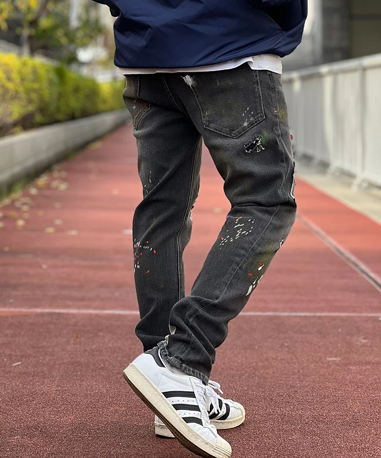 JACKROSE(ジャックローズ) |GA COLORFULL-PAINT TIGHT DENIM(MENS)