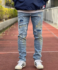 JACKROSE(ジャックローズ) |GA COLORFULL-PAINT TIGHT DENIM(MENS)