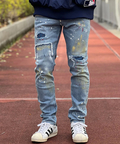 JACKROSE(ジャックローズ) |GA COLORFULL-PAINT TIGHT DENIM(MENS)