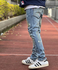 JACKROSE(ジャックローズ) |GA COLORFULL-PAINT TIGHT DENIM(MENS)