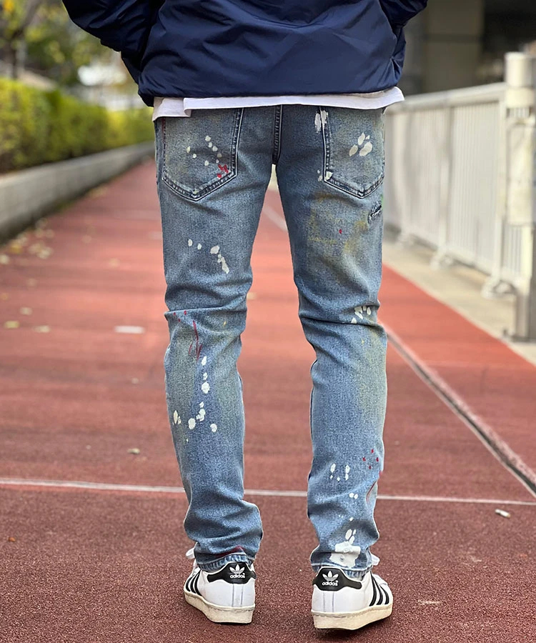 JACKROSE(ジャックローズ) |GA COLORFULL-PAINT TIGHT DENIM(MENS)