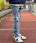 JACKROSE(ジャックローズ) |GA COLORFULL-PAINT TIGHT DENIM(MENS)