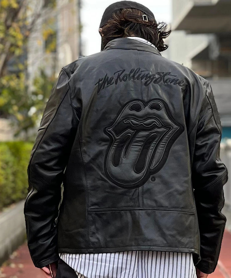 【THE ROLLING STONES×JACKROSE】LAMB LEATHER S RIDERS