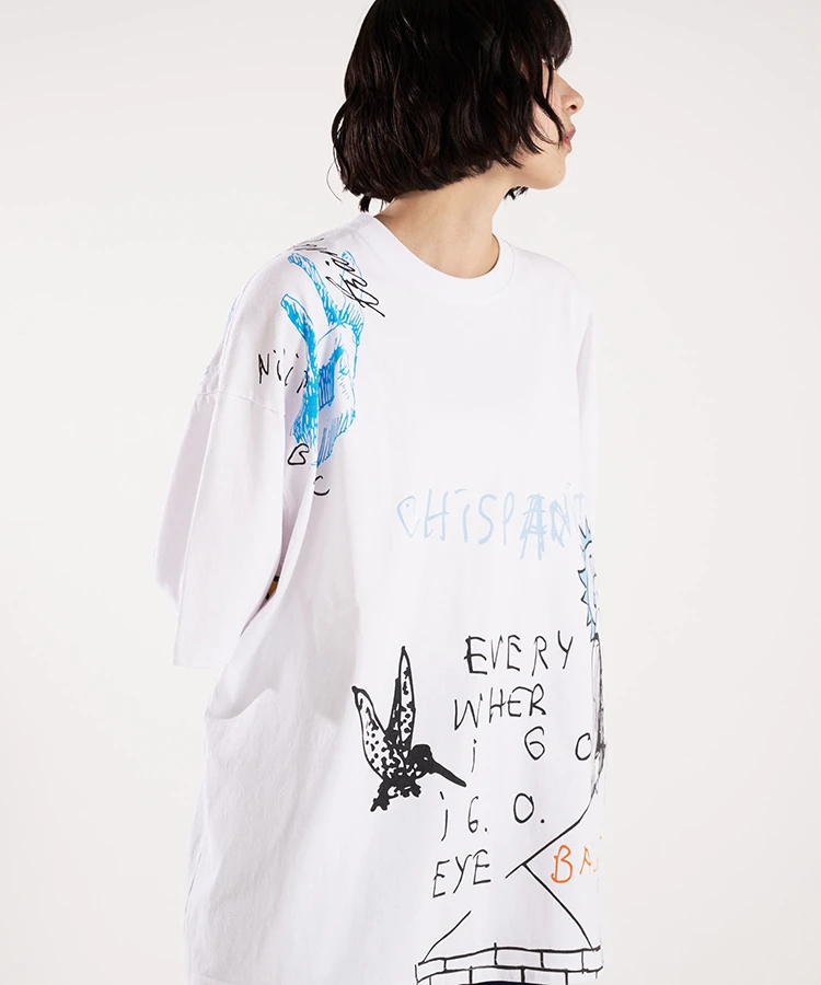 JACKROSE(ジャックローズ) |What it isNt-MG / ワットイットイズントバイマークゴンザレス アートプリント S/S TEE
