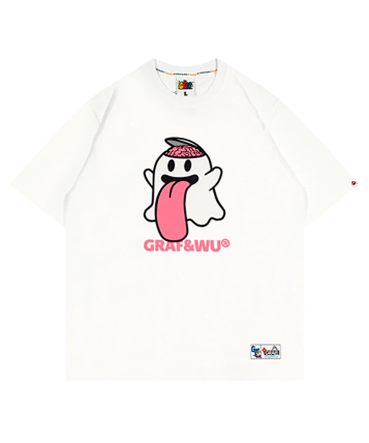 オンラインショップ Tシャツ graf&wu 脳みそ XL おばけ トップス