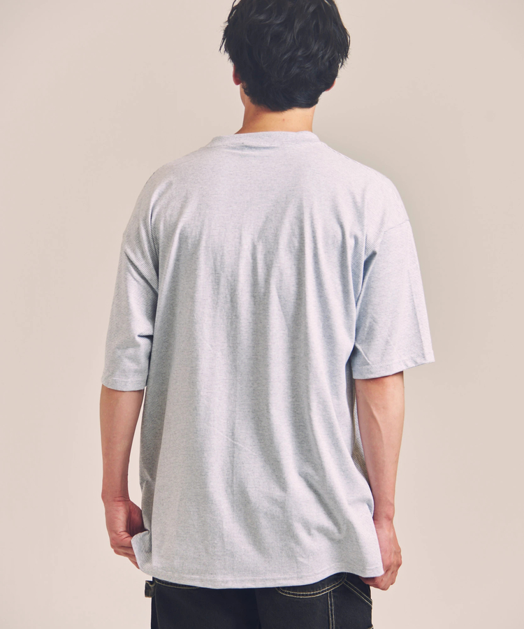 JACKROSE(ジャックローズ) |Cal Cru/カルクルー Adult 1/16 microstripe-SS TEE(MENS)