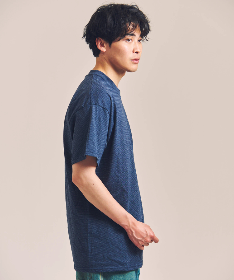 JACKROSE(ジャックローズ) |Cal Cru/カルクルー Adult 1/16 microstripe-SS TEE(MENS)