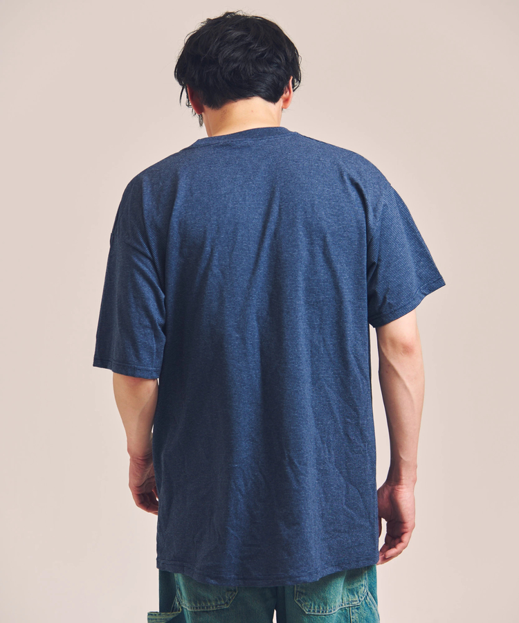 JACKROSE(ジャックローズ) |Cal Cru/カルクルー Adult 1/16 microstripe-SS TEE(MENS)