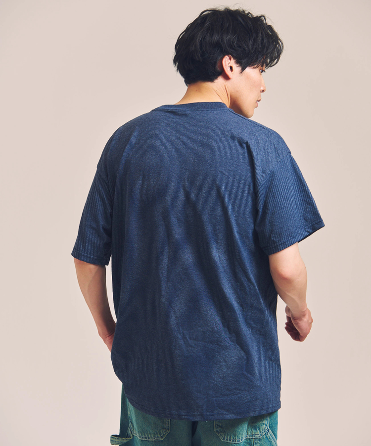 JACKROSE(ジャックローズ) |Cal Cru/カルクルー Adult 1/16 microstripe-SS TEE(MENS)