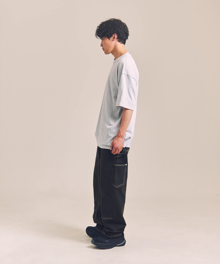 JACKROSE(ジャックローズ) |Cal Cru/カルクルー Adult 1/16 microstripe-SS TEE(MENS)