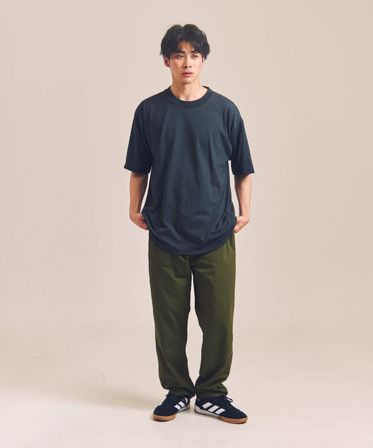 JACKROSE(ジャックローズ) |Cal Cru/カルクルー Adult 1/16 microstripe-SS TEE(MENS)