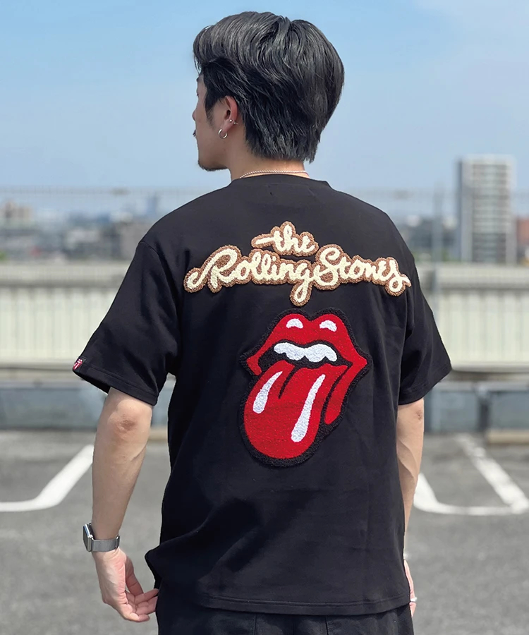 THE ROLLING STONES×JACKROSE】SAGARA EMBROIDERY SS TEE