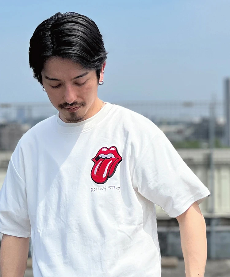 Chrome Hearts The Rolling Stones Tシャツ