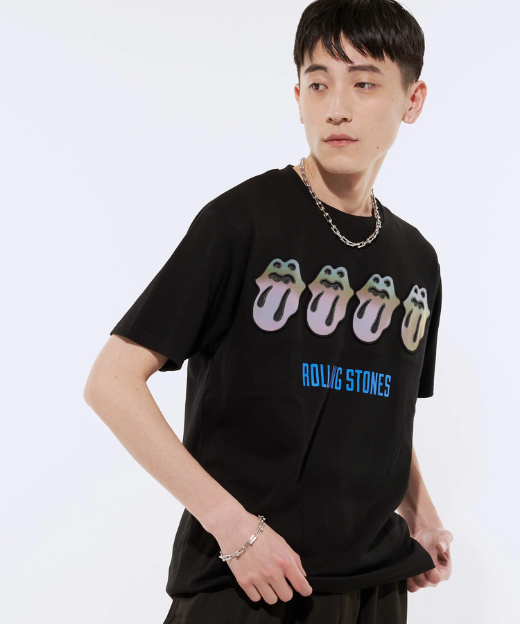THE ROLLING STONES×JACKROSE】BLUE&LONESOME EMBOSSING SS TEE 