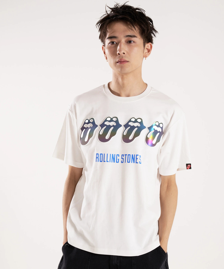 The Rolling Stones×JACKROSE】BLUE&LONESOME EMBOSSING SS TEE