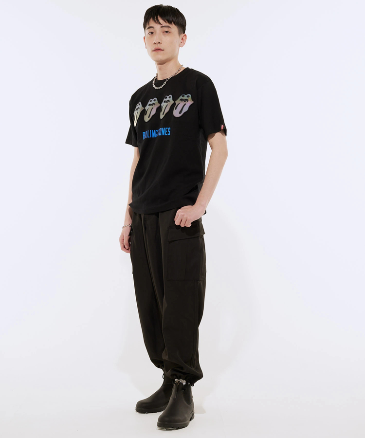 The Rolling Stones×JACKROSE】BLUE&LONESOME EMBOSSING SS TEE