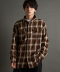 JACKROSE(ジャックローズ) |JE-OMBRE CHECK DAMAGE LS SHIRT