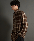 JACKROSE(ジャックローズ) |JE-OMBRE CHECK DAMAGE LS SHIRT