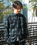 JACKROSE(ジャックローズ) |JE-OMBRE CHECK DAMAGE LS SHIRT