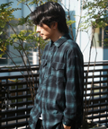 JACKROSE(ジャックローズ) |JE-OMBRE CHECK DAMAGE LS SHIRT