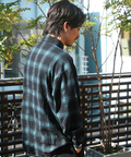 JACKROSE(ジャックローズ) |JE-OMBRE CHECK DAMAGE LS SHIRT