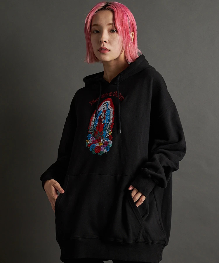 JE-MARIA刺繍 HOODIE｜ファッション通販 SANKO BAZAAR（サンコーバザール）