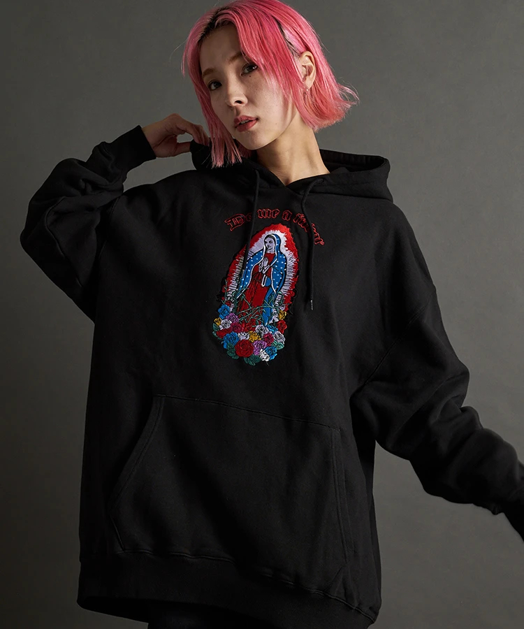 JE-MARIA刺繍 HOODIE｜ファッション通販 SANKO BAZAAR（サンコーバザール）