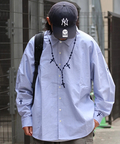 JACKROSE(ジャックローズ) |JE-ロザリオ刺繍 LS SHIRT(MENS)
