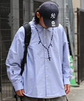 JACKROSE(ジャックローズ) |JE-ロザリオ刺繍 LS SHIRT(MENS)
