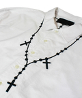 JACKROSE(ジャックローズ) |JE-ロザリオ刺繍 LS SHIRT(MENS)