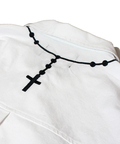 JACKROSE(ジャックローズ) |JE-ロザリオ刺繍 LS SHIRT(MENS)