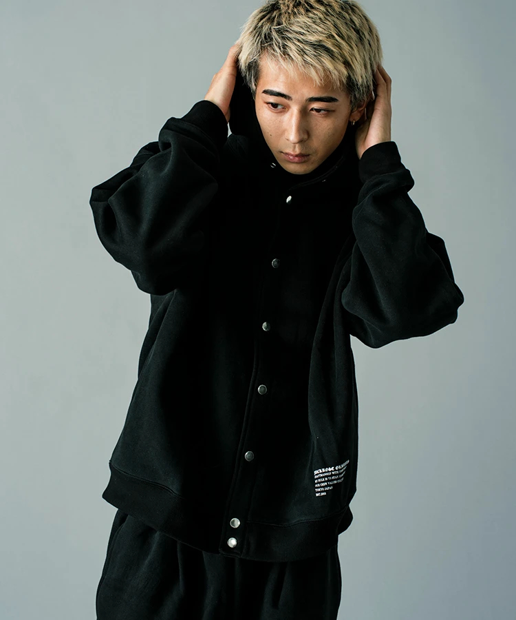 JE-HEAVY WEIGHT SNAP HOODIE ＊セットアップ対応｜ファッション通販