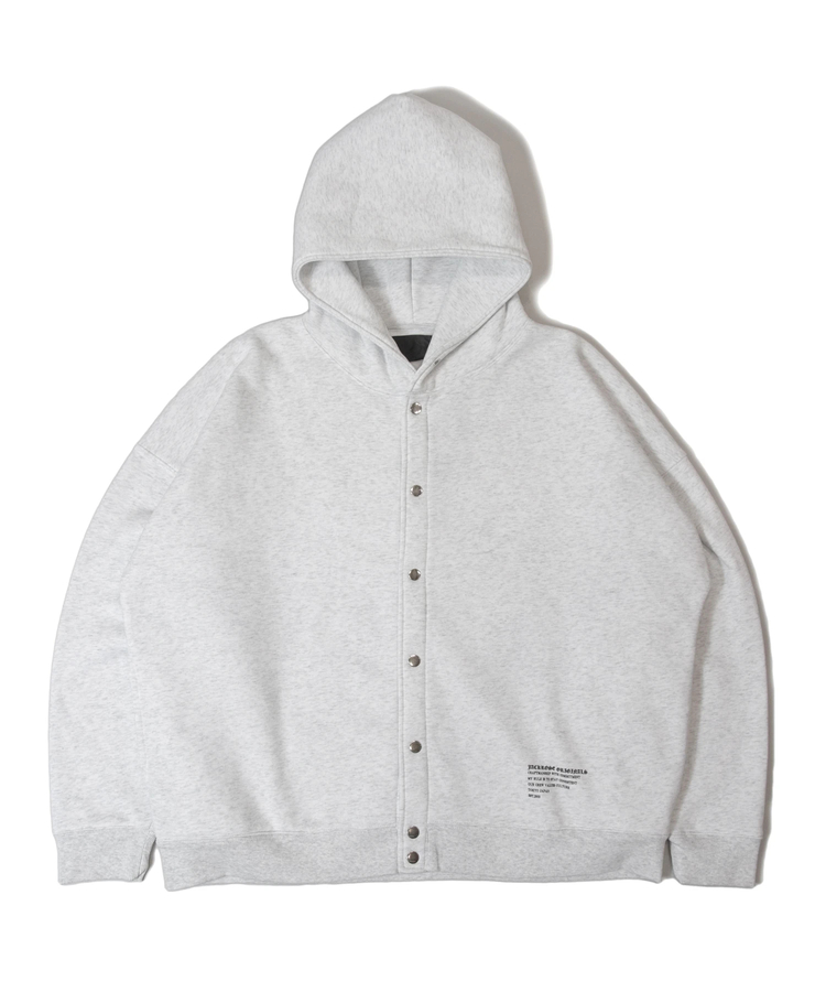 JE-HEAVY WEIGHT SNAP HOODIE ＊セットアップ対応｜ファッション通販