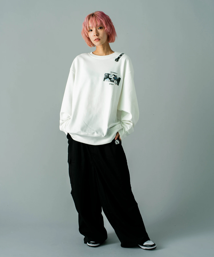 GA PHOTO&BUTTERFLY CREW(MENS)｜ファッション通販 SANKO BAZAAR（サンコーバザール）