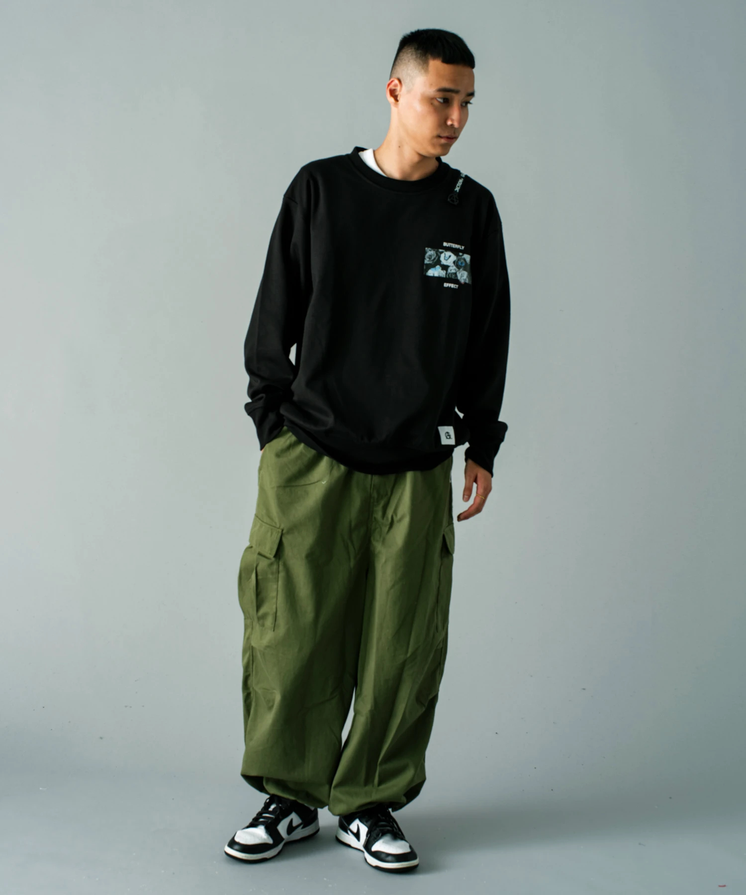 GA PHOTO&BUTTERFLY CREW(MENS)｜ファッション通販 SANKO BAZAAR（サンコーバザール）