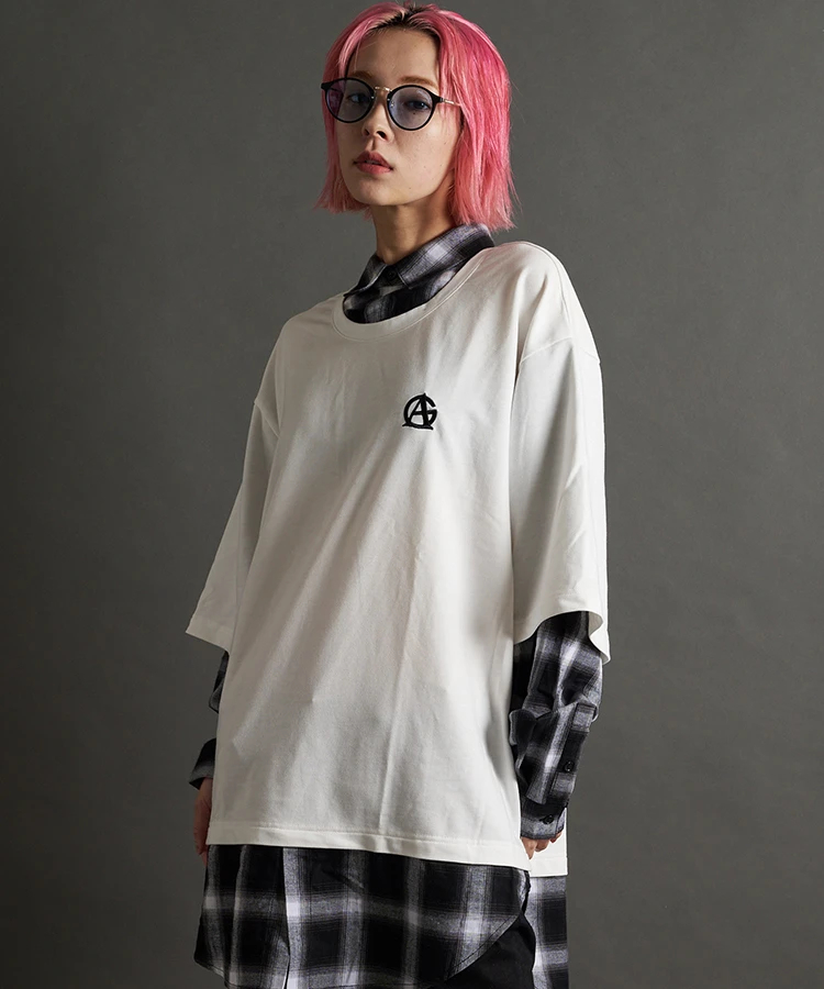JACKROSE(ジャックローズ) |GA SHIRT-LAYERED TOP LS(MENS)