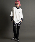 JACKROSE(ジャックローズ) |GA SHIRT-LAYERED TOP LS(MENS)