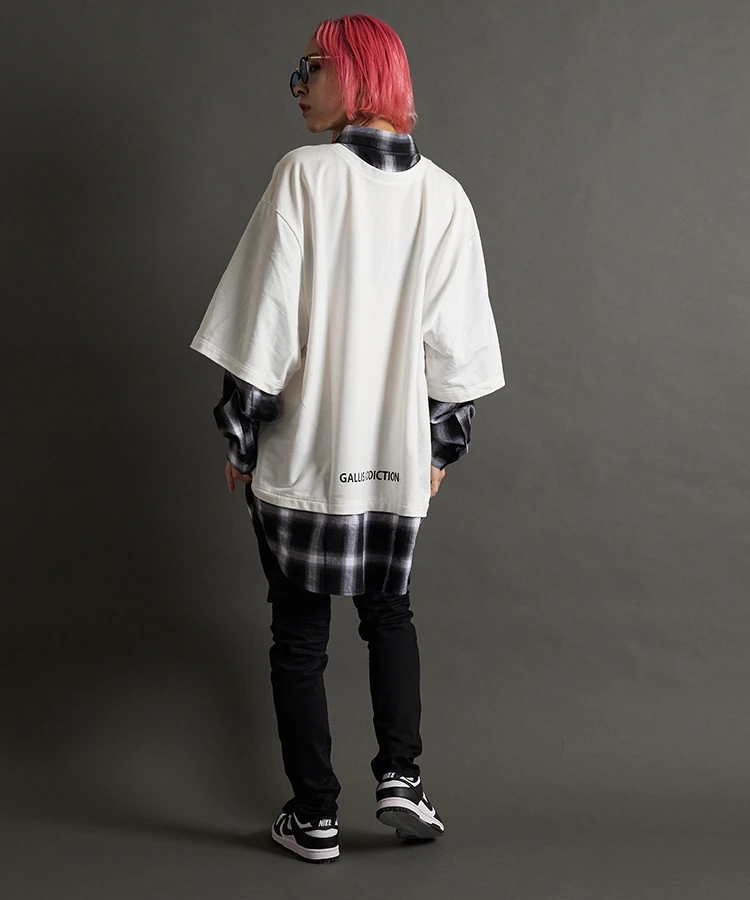 JACKROSE(ジャックローズ) |GA SHIRT-LAYERED TOP LS(MENS)