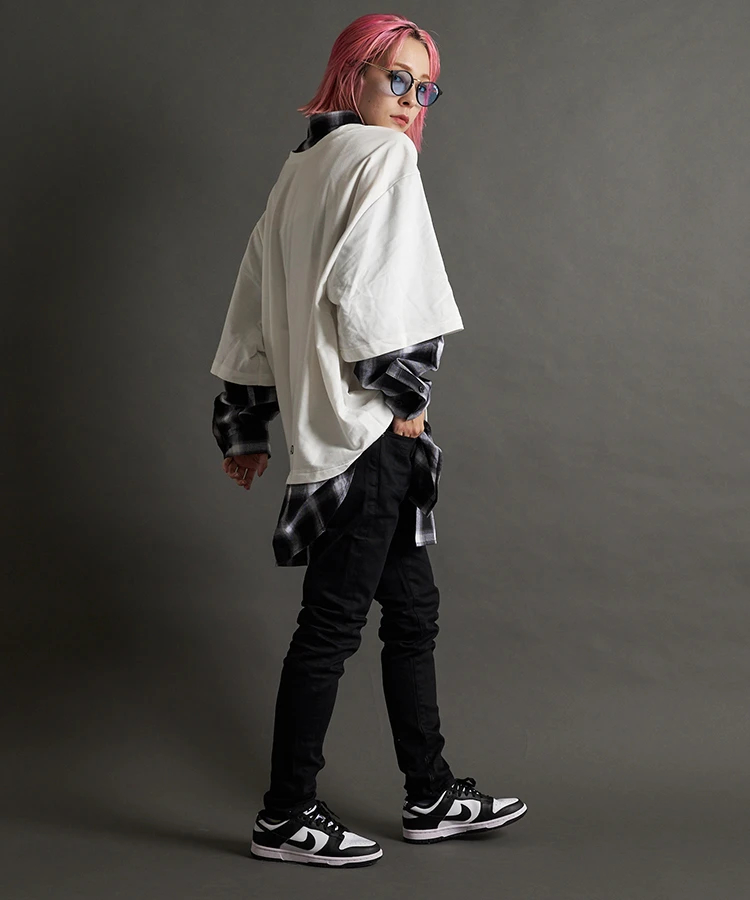 JACKROSE(ジャックローズ) |GA SHIRT-LAYERED TOP LS(MENS)