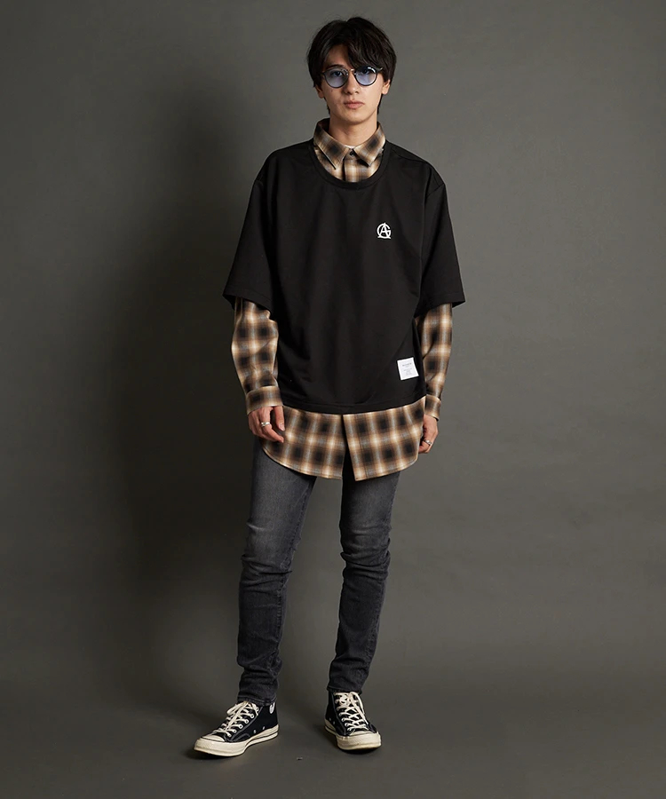 JACKROSE(ジャックローズ) |GA SHIRT-LAYERED TOP