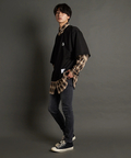JACKROSE(ジャックローズ) |GA SHIRT-LAYERED TOP LS(MENS)
