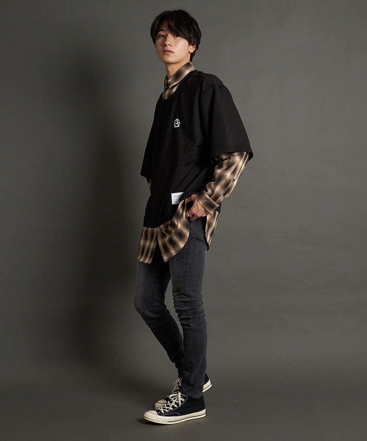 JACKROSE(ジャックローズ) |GA SHIRT-LAYERED TOP