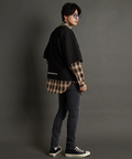 JACKROSE(ジャックローズ) |GA SHIRT-LAYERED TOP