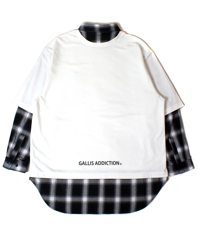 JACKROSE(ジャックローズ) |GA SHIRT-LAYERED TOP