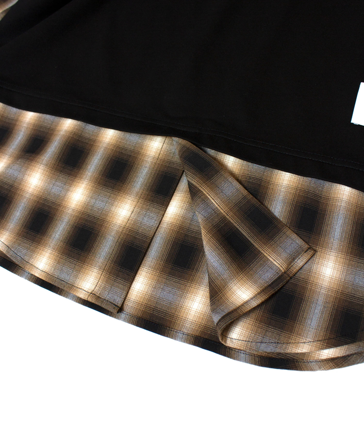 JACKROSE(ジャックローズ) |GA SHIRT-LAYERED TOP LS(MENS)