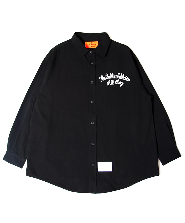 JACKROSE(ジャックローズ) |GA CHAIN 刺繍 L/S SHIRT(MENS)