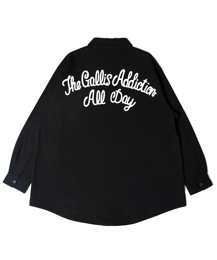 JACKROSE(ジャックローズ) |GA CHAIN 刺繍 L/S SHIRT(MENS)
