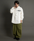 JACKROSE(ジャックローズ) |GA CHAIN 刺繍 L/S SHIRT(MENS)