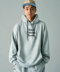 JACKROSE(ジャックローズ) |GA 裏毛OLD-ENGLISH刺繍HOODIE(MENS)