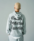 JACKROSE(ジャックローズ) |GA 裏毛OLD-ENGLISH刺繍HOODIE(MENS)